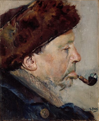 Niels Gaihede by Christian Krohg